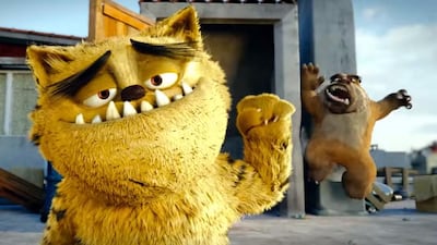 Turkish animation Bad Cat is more of the Ted vein than the Finding Nemo variety. Photo / YouTube