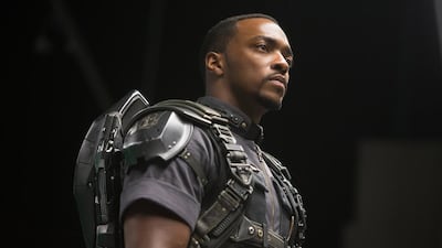 Anthony Mackie in Captain America: The Winter Soldier. Zade Rosenthal / Marvel