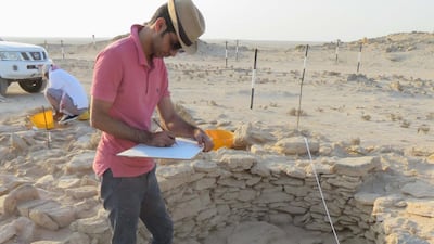 Marawah Island Archaeological Site. Courtesy Department of Culture and Tourism – Abu Dhabi