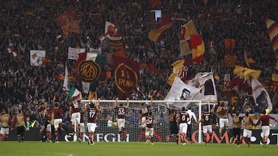 Roma lead second-place Napoli in Serie A by five points. Andrew Medichini / AP