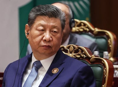 China's President Xi Jinping attends the 18th Brics Summit in New Delhi on September 12, 2026. AFP