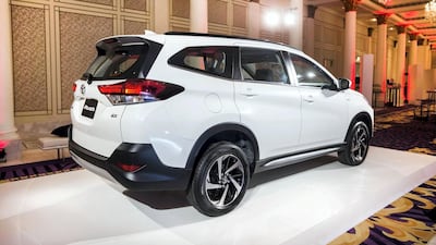 The car appears to be more of a 'soft-roader', despite claims of best-in-class ground clearance. Leslie Pableo for The National