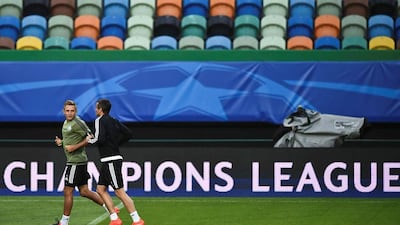 Legia Warsaw will play Real Madrid behind closed doors in the Uefa Champions League. AFP / PATRICIA DE MELO MOREIRA