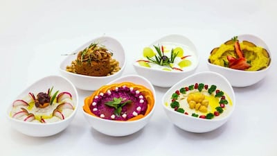 Dips at the Hilton Abu Dhabi iftar