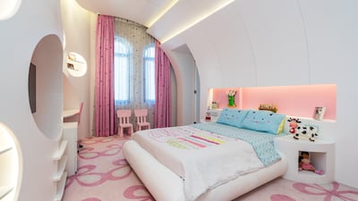 The kids' bedrooms are ready to go.