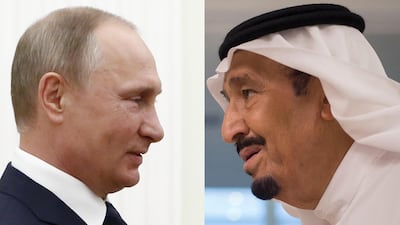 King Salman's state visit to Russia marks the beginning of a powerhouse alliance to ruffle up energy markets, according to analysts. Sergei Karpukhin/ AFP
