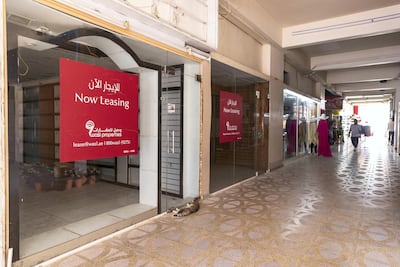 The once bustling Karama shopping area is experiencing tough times. Antonie Robertson/The National