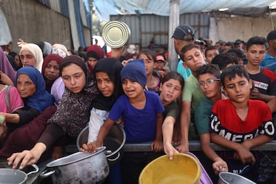 The UN recently declared famine in parts of Gaza after a months-long Israeli blockade. AFP