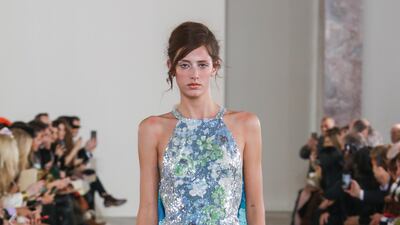 A look from the Georges Chakra spring / summer 2020 couture collection. Courtesy Georges Chakra