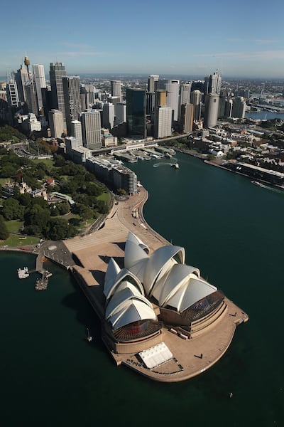 View of the Sydney Opera House. Cameron Spencer / Getty Images