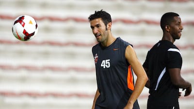 Hugo Viana played for Shabab Al Ahli and Al Wasl in the UAE. AFP