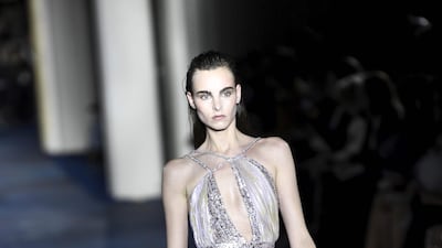 Zuhair Murad’s spring/summer 2019 couture collection. AFP