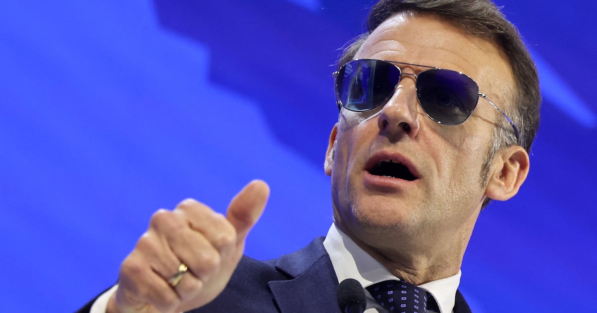 Macron launches attack on Trump's 'world without rules'