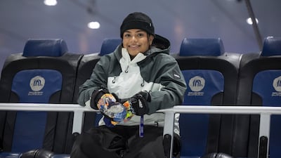 UAE freestyle snowboarder Amenah Al Muhairi says she loves to tell other competitors she is from Dubai.
