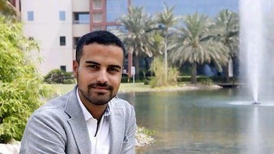 Amir-Esmaeil Bozorgzadeh, Canadian-Iranian, is the managing partner of Conovi, an online start-up incubator in Dubai. Jeffrey E Biteng / The National