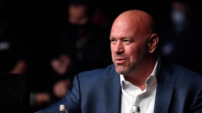 UFC president Dana White during UFC 251 at Flash Forum on Fight Island in Abu Dhabi. Jeff Bottari / Zuffa LLC