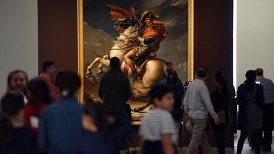 Visiting an art gallery, such as Louvre Abu Dhabi, is a cost-effective way to while away your time. Getty Images)