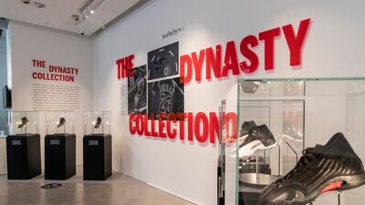 The collection is set to go under the hammer after the exhibition ends