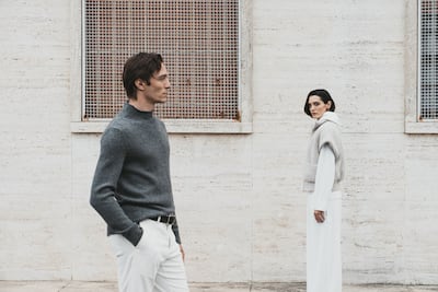 Looks from Fedeli's autumn/winter 2025 collection. Photo: Fedeli
