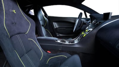 Interior of the Vantage AMR Pro. Courtesy : Aston Martin