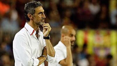 Sevilla's Antonio Alvarez has his eyes on Europe.