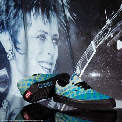 Vans X David Bowie. Courtesy VANS