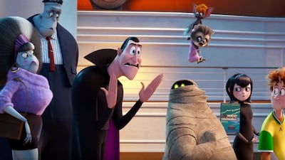 ‘Hotel Transylvania 3: Summer Vacation’. Courtesy Sony