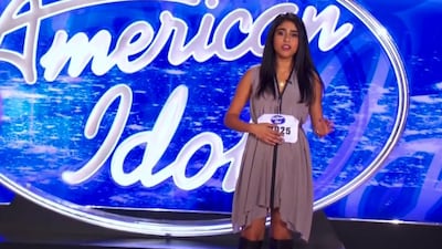 Indian-American Sonika Vaid during her American Idol audition. Courtesy Fox
