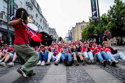 Despite its ancient-looking Viking theme, the row is a modern fan invention, created to give Norway’s supporters a chant of their own at a tournament they had waited 28 years to return to. AFP
