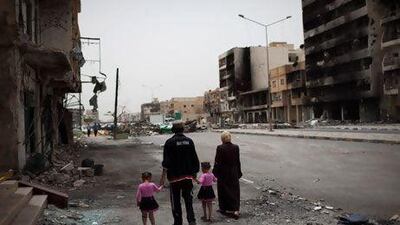 The economy of war-ravaged Libya is expected to shrink 56 per cent in real terms this year. Rodrigo Abd / AP Photo