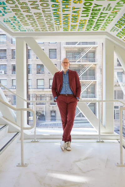 Colin Koop, architect and design partner at Skidmore, Owings and Merrill, says the station is a serene space in a very frenetic environment. Photo: Skidmore, Owings and Merrill