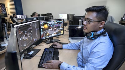 Dubai Police’s virtual tech centre develops games to train crime scene investigators Antonie Robertson / The National