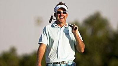 Poulter was very pleased to see himself out of the blocks fast on the first day.