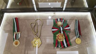 Sheikh Mohammed bin Rashid visited Al Jawhara Hall Museum of the GWU.