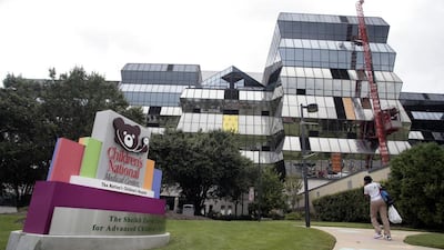 The Children’s National Medical Centre which houses the Sheikh Zayed Institute for Paediatric Surgical Innovation in Washington DC was voted one of the top hospitals in the US. Andrew Councill for The National