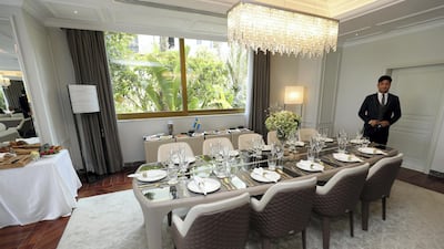 Fine dining. Chris Whiteoak / The National