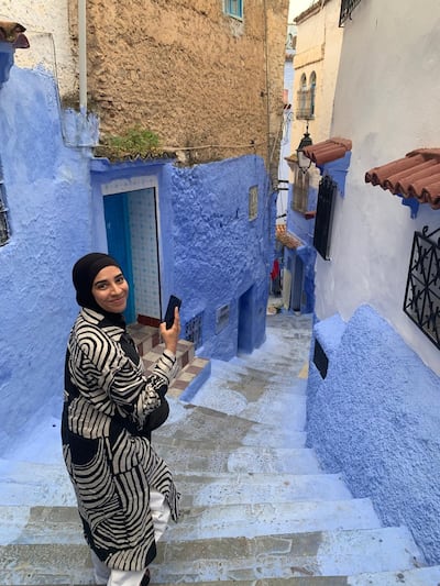 Kalfane says a headscarf is not only for Muslim women. Photo: Celina Kalfane