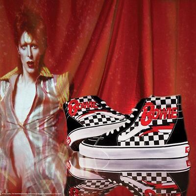 Vans X David Bowie. Courtesy VANS