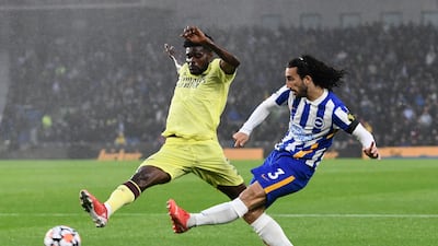 Thomas Partey 6 - Could have done more to control the midfield battle where the Gunners seemed to struggle for most of the game. Created Arsenal’s best chance that Smith-Rowe failed to convert. PA