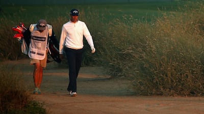 Alvaro Quiros of Spain in action at the Omega Dubai Desert Classic on January 29, 2015 in Dubai, United Arab Emirates. Getty Images