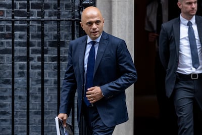 Health Secretary Sajid Javid announced this month that vaccine passports were being scrapped. Getty