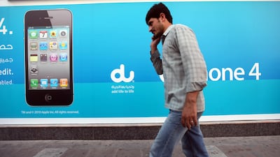 Du has stolen more ground from Etisalat - Sammy Dallal / The National