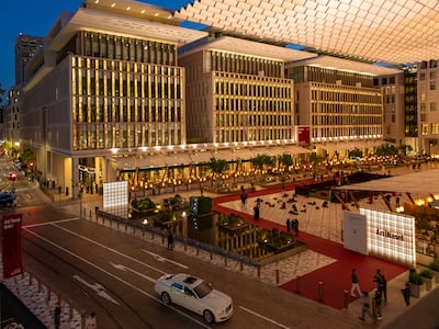 Art Basel Qatar was held at M Galleries in Msheireb Downtown Doha. Photo: Art Basel Qatar