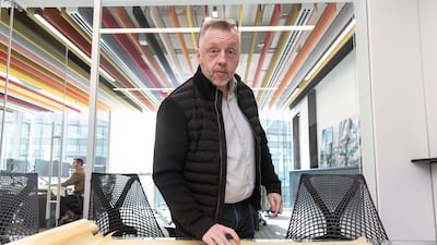 Philip Gillard, 52, is managing director of global architecture firm Arquitectonica, headquartered in Dubai. All photos: Antonie Robertson / The National
