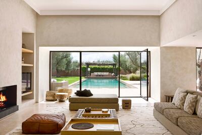 All the finishes are in stone, marble, terracotta, lime and plaster. Courtesy The Fairmont Royal Palm