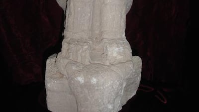 An artefact from a burial site.