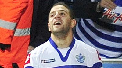 Adel Taarabt was held out of QPR's game against Liverpool on Sunday, with manager Harry Redknapp saying his fitness wasn't adequate. Glyn Kirk / AFP