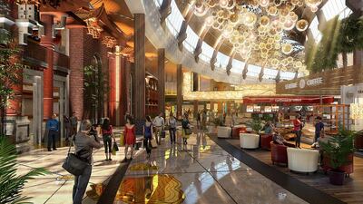 Cityland’s mall is to spread over 1.6 million square feet next to Dubai’s Global Village. Courtesy Cityland Group