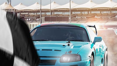 In 'The Fastest', contestants go head to head in drag races across deserts, race tracks and paved roads, competing for a cash prize. Photo: Netflix