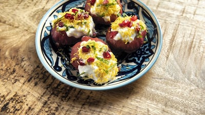 Raj puri chaat at Indya by Vineet. Courtesy Indya by Vineet